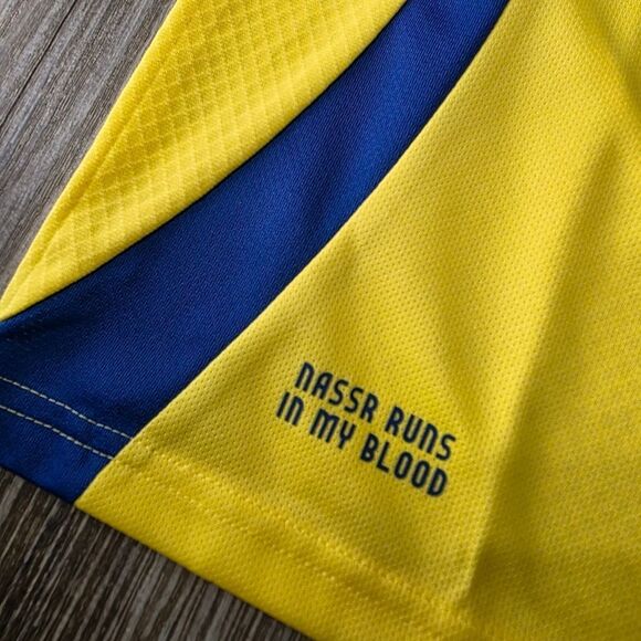 Al Nassr FC 24/25 Cristiano Ronaldo Adidas Home Authentic Jersey Yellow M JP0459 - Picture 6 of 15